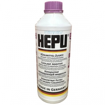 Концентрат охолоджуючої рідини (Антифриз) HEPU P999 G12 PLUS 1.5л фіолетовий